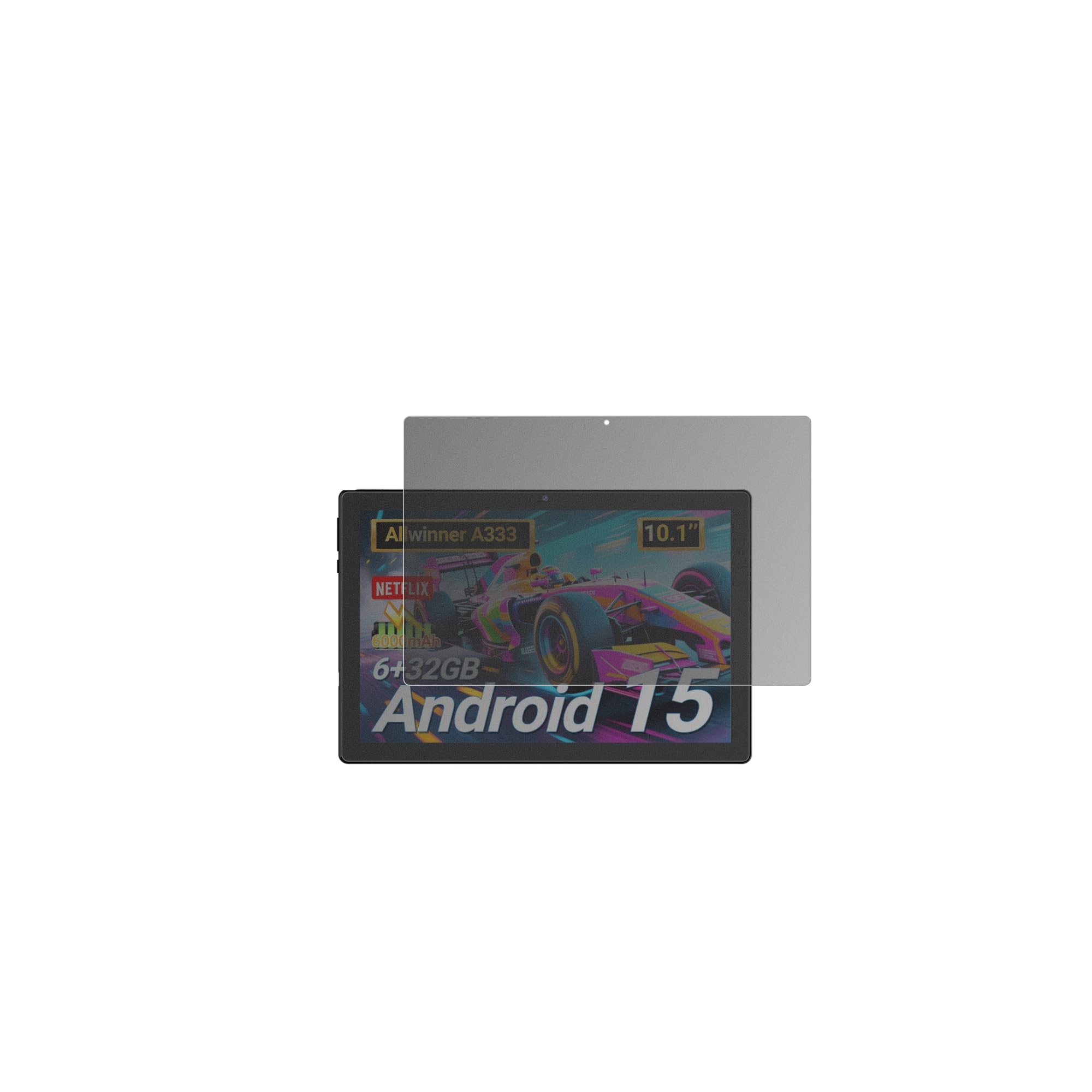 dipos Protector de Pantalla Antiespía para DigiLand MID1050 | Película protectora mate, filtro de privacidad 4 vías, ajuste perfecto, antiarañazos, sin burbujas, autoadhesivo