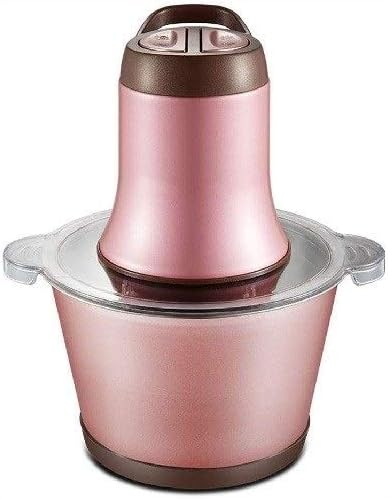 Food Processor, Household Electric Automatic Meat Mincer, Stainless Steel Meat Grinder, Meat, Vegetable, Fruit and Nut Mincer (25 * 23CM)