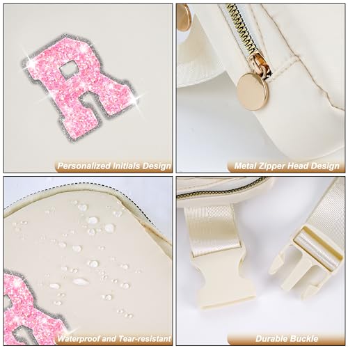 Image of Uygafly Gift for Teen Girls Kids Daughter Her - Birthday Gifts for 3 4 5 6 7 8 9 10 11 12 13 Year Old Girls,Fanny Pack Crossbody Bag Purse Belt Bag Cute Trendy Stuff | Cream,R