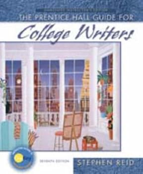 Hardcover The Prentice Hall Guide for College Writers: Annotated Instructor's Edition Book