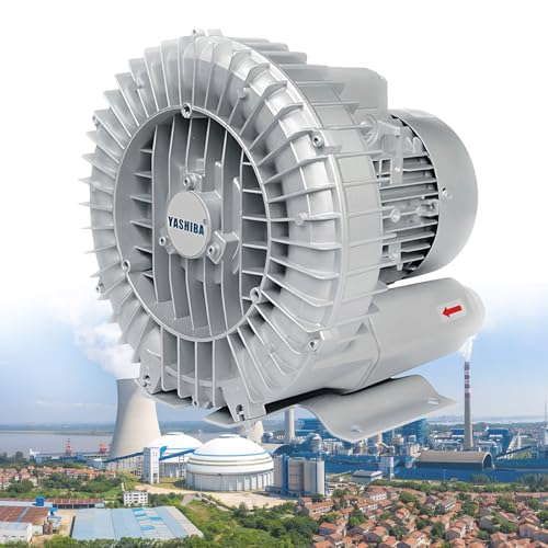 Soplador Regenerativo para Aireación de Aguas Residuales Soplador de Vórtice de 220V y 50Hz Sopladores