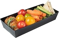 Vista 25 de Restaurantware Matsuri Vision - Bandejas de sushi de 4.7 x 2.5 x 1.4 pulgadas, 100 cajas de embalaje de sushi a prueba de grasa, tapas que se venden