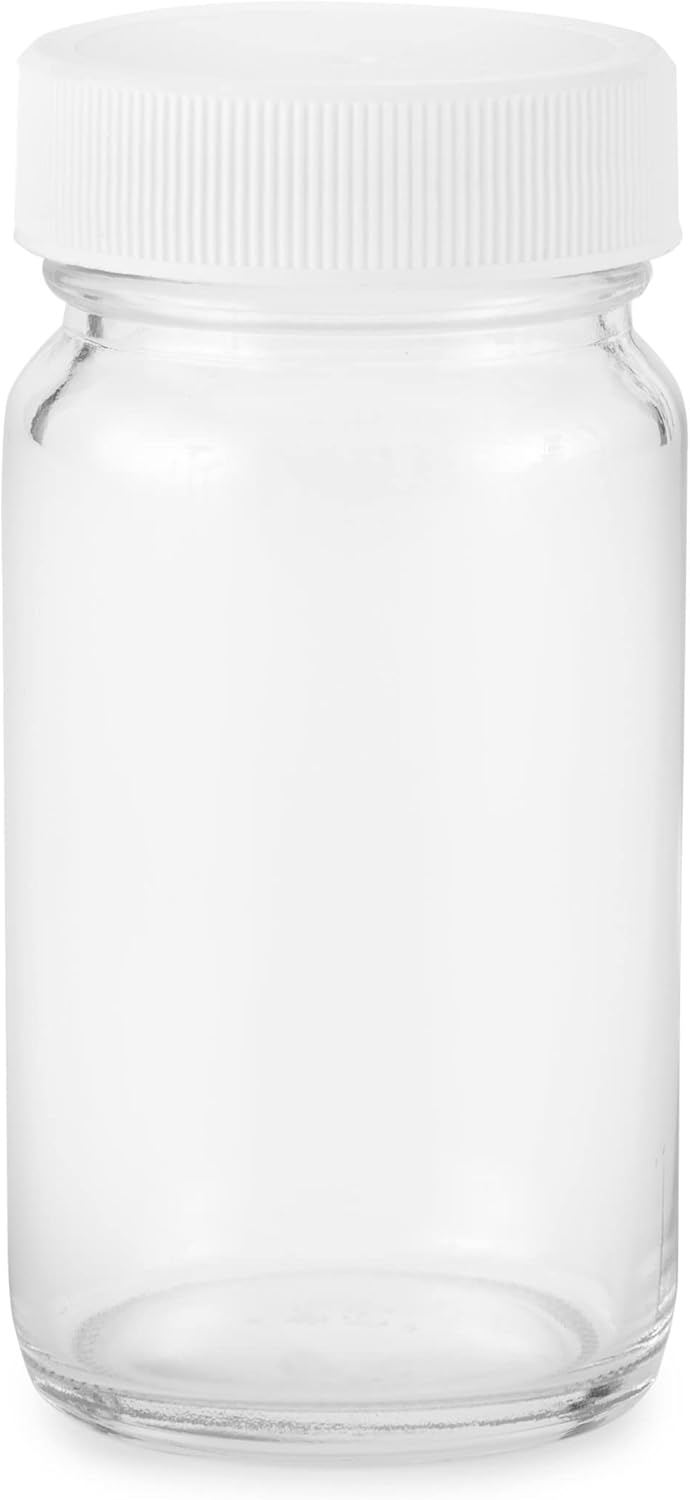 Stock Your Home Glass Shot Bottles with Caps (8 Pack) 2 Oz Juice, Wellness, or Ginger Shots Bottle - Leak Proof, Dishwasher Safe, Mini Jars with Plastic Lids - Reusable Small Juicing Containers - Image 2