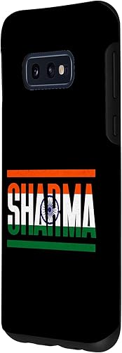 Miniatura 2 de Galaxy S10e Sharma - Funda con diseño de bandera de la India