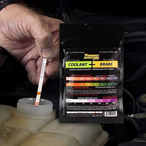 Phoenix Systems 8006-B Double-Ended Brake Fluid + Coolant Test Strips (15 foil wrapped test strips), 1 Pack by Phoenix Systems - Image 3