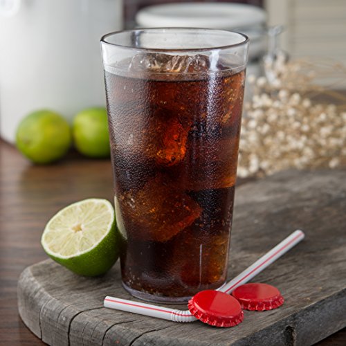 Carlisle Foodservice Products Stackable™ Plastic Tumbler 16 Ounces Clear (Pack Of 72) #TOP4