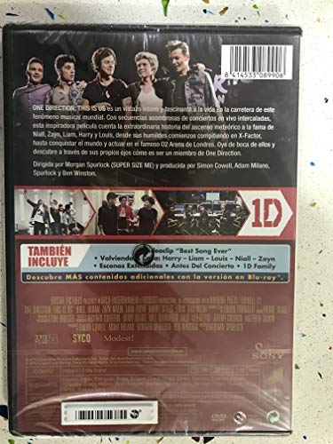 One Direction: This Is Us (Import) (Dvd) (2013) Harry Styles; Niall Horan; Zayn – vue 2