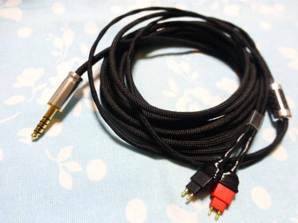 HD650 HD660S MOGAMI 2944 300cm 4.4mm5極 MogamiBraidedCableforSennheise