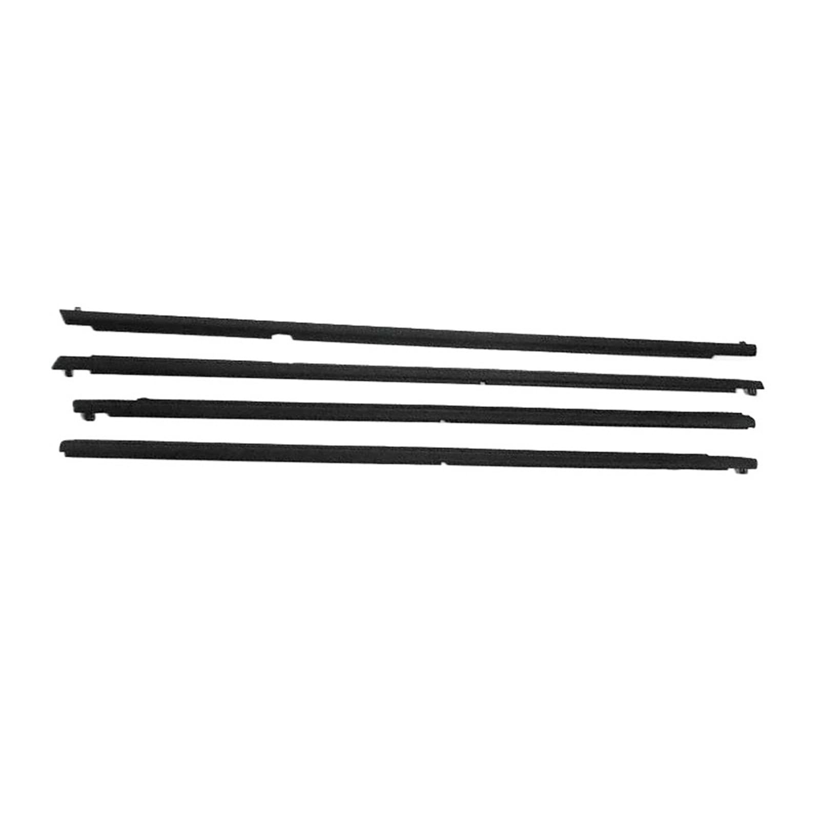 for Mazda 3 2004-2009 4Pcs Window Weatherstrip Outer Window Glass Sealing Belts Trim Strips Front Rear ATGCBCAUF