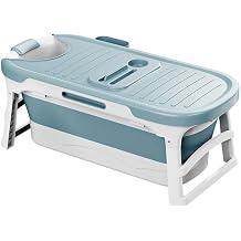 bathtub portable folding bathtub simple bathtub folding tub bath baby swimming bath freestanding bathtub ergonomic design non-slip thermal soaking bathtub for bathroom pool home home bath