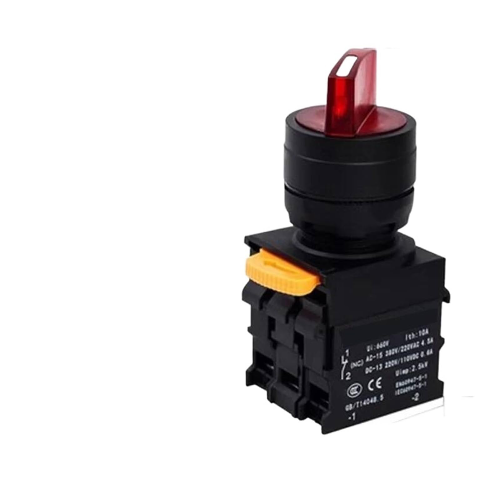 Interrupteur à bouton-poussoir monté sur bouton de 22 mm