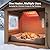 Sohveta 250W Chicken Coop Heater for Chicks Ducks Dog Kennel, Cat Bed, Reptiles, 2 Heating Mode Heat Lamp Warmer for Chicken Coop in Winter, Inside and Outdoor Pet Total 2 Heating Tube as Backup Lamp