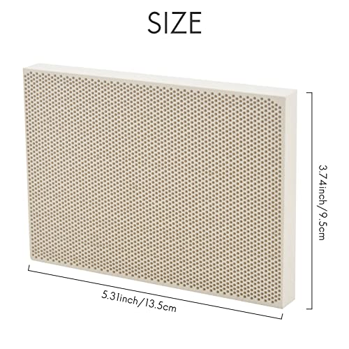 Keramik Lötplatte Heating for Gasherd 135x95x13mm New-2