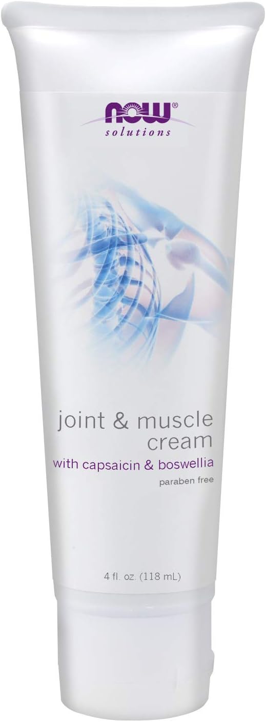 NOW Solutions, Joint & Muscle Cream with Capsaicin and