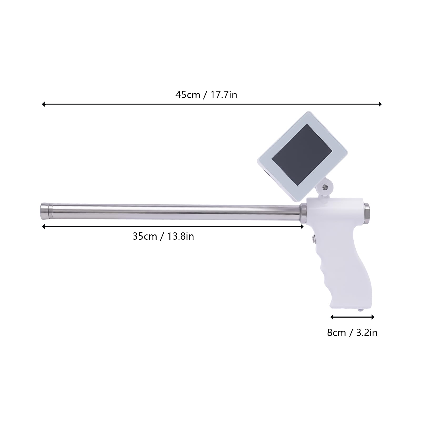 Visual Insemination Gun for Cow,Professional Insemination Gun with Monitor,Cattle Visual Insemination Instrument with 360° Adjustable Screen,Veterinary Insemination Farm Tools for Cows,Camels,Horses