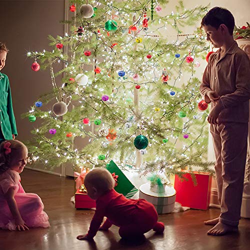 Lainrrew Jingle Bells, 1 Inch Small Colorful Craft Bells Christmas Bells Diy Bells Bulk For Christmas Holiday Home Festival Decoration Craft Projects (1 Inch - 100 Pcs) #TOP2