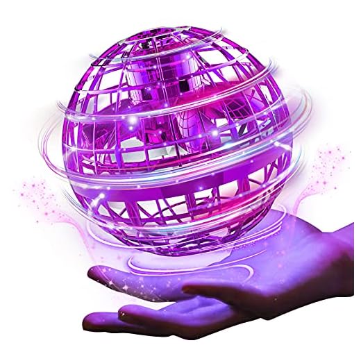 Flying Orb Ball, 2022 Upgraded Flying Ball Toy, Hand Controlled Boomerang Hover Ball, Flying Spinner with Endless Tricks, Cool Toys Gifts for 6 7 8 9 10+ Year Old Boys Girls Teens Indoor Outdoor Toys