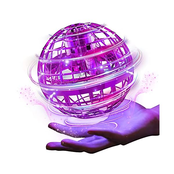 Flying Orb Ball, 2022 Upgraded Flying Ball Toy, Hand Controlled Boomerang Hover Ball, Flying Spinner with Endless Tricks, Cool Toys Gifts for 6 7 8 9 10+ Year Old Boys Girls Teens Indoor Outdoor Toys