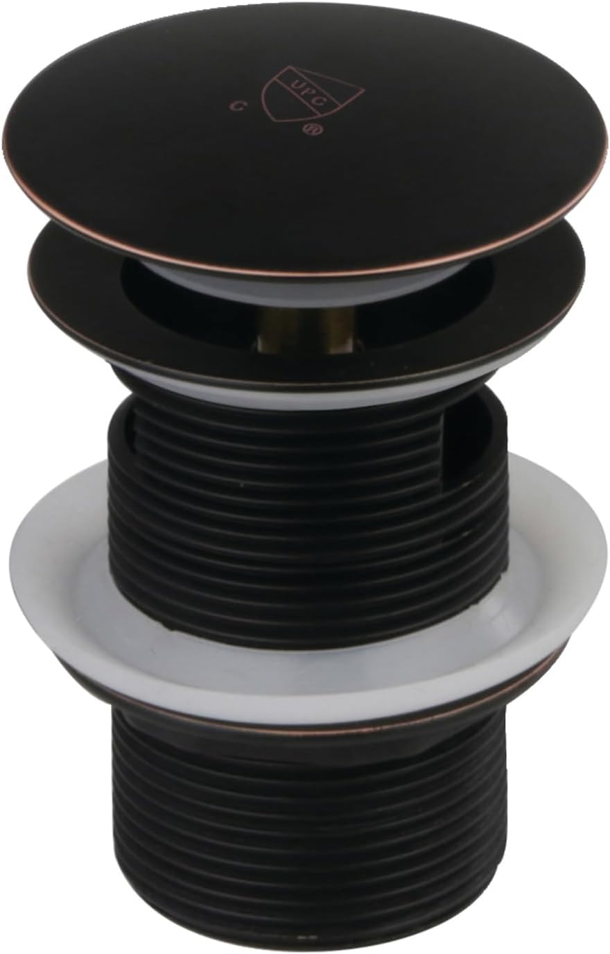 Kingston Brass VTDESHOEMB Trimscape Tub Drain Shoe, Matte Black 2.75 x 2.75 x 3.06