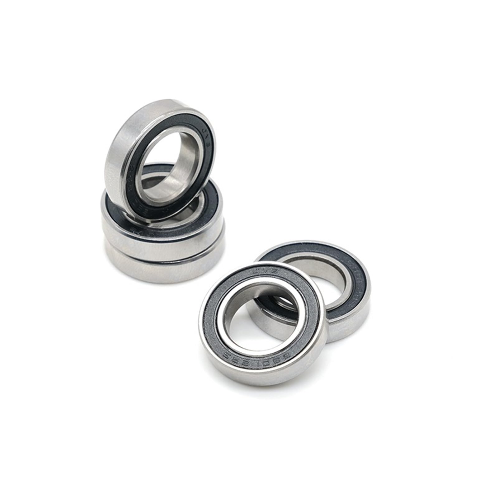 Cojinete S6801RS 12 * 21 * 5 mm 440C Acero inoxidable Cojinetes de bolas S 6801RS Cojinete de bolas de acero inoxidable 6801 10 piezas