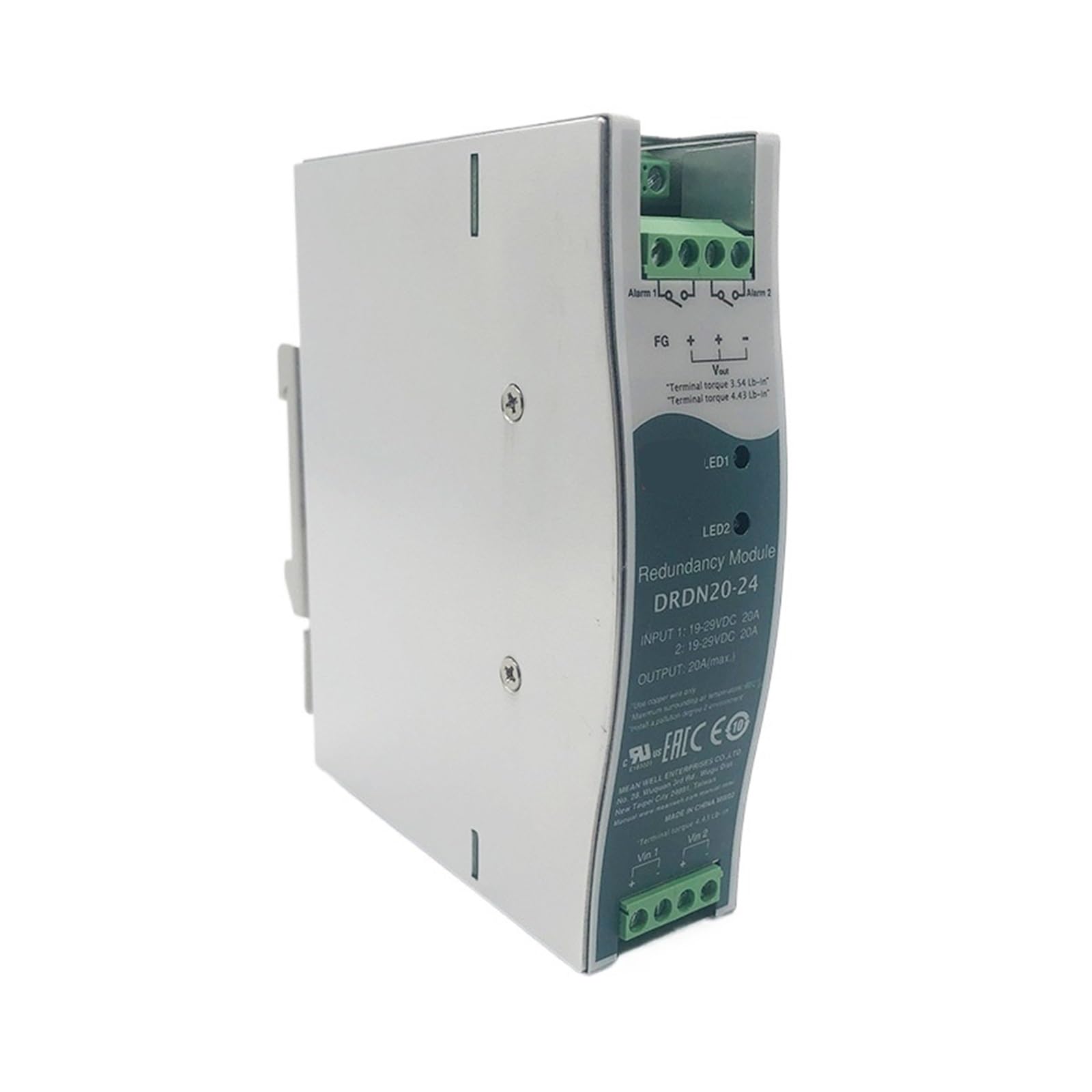 BALYDLUL 20A Power Supply Module DRDN20-12 12V DRDN20-24 24V DRDN20-48 48V DRDN20(DRDN20-48)