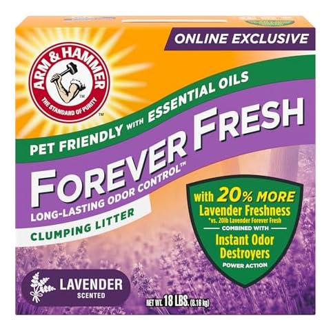 Arm & Hammer Forever Fresh Lavender Clumping Cat Litter Cover