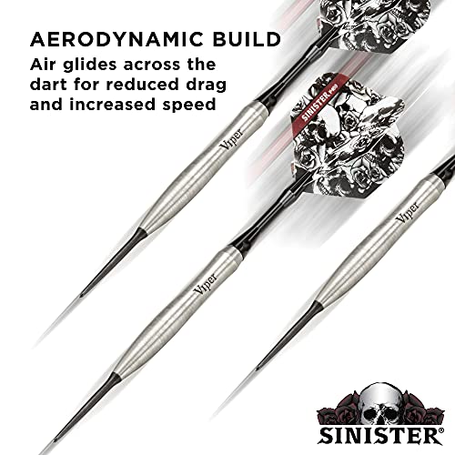 Viper 23-3809-24 By Gld Products Sinister 95% Tungsten Steel Tip Darts thumb #4