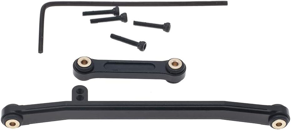 Suspension Links Set&Steering Rod Tie for AXIAL 1/24 SCX24 C10 AXI00001 Wrangler JLU AXI00002 Bronco AXI00006 Upgrades RC Crawler Car