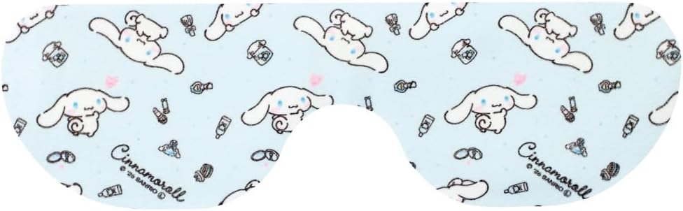 Skater ZCEMK10-A Gel Cooling Eye Mask, Pack of 10, Cool, Individually Wrapped, Sanrio Cinnamorol, Watercolor Cosmetics