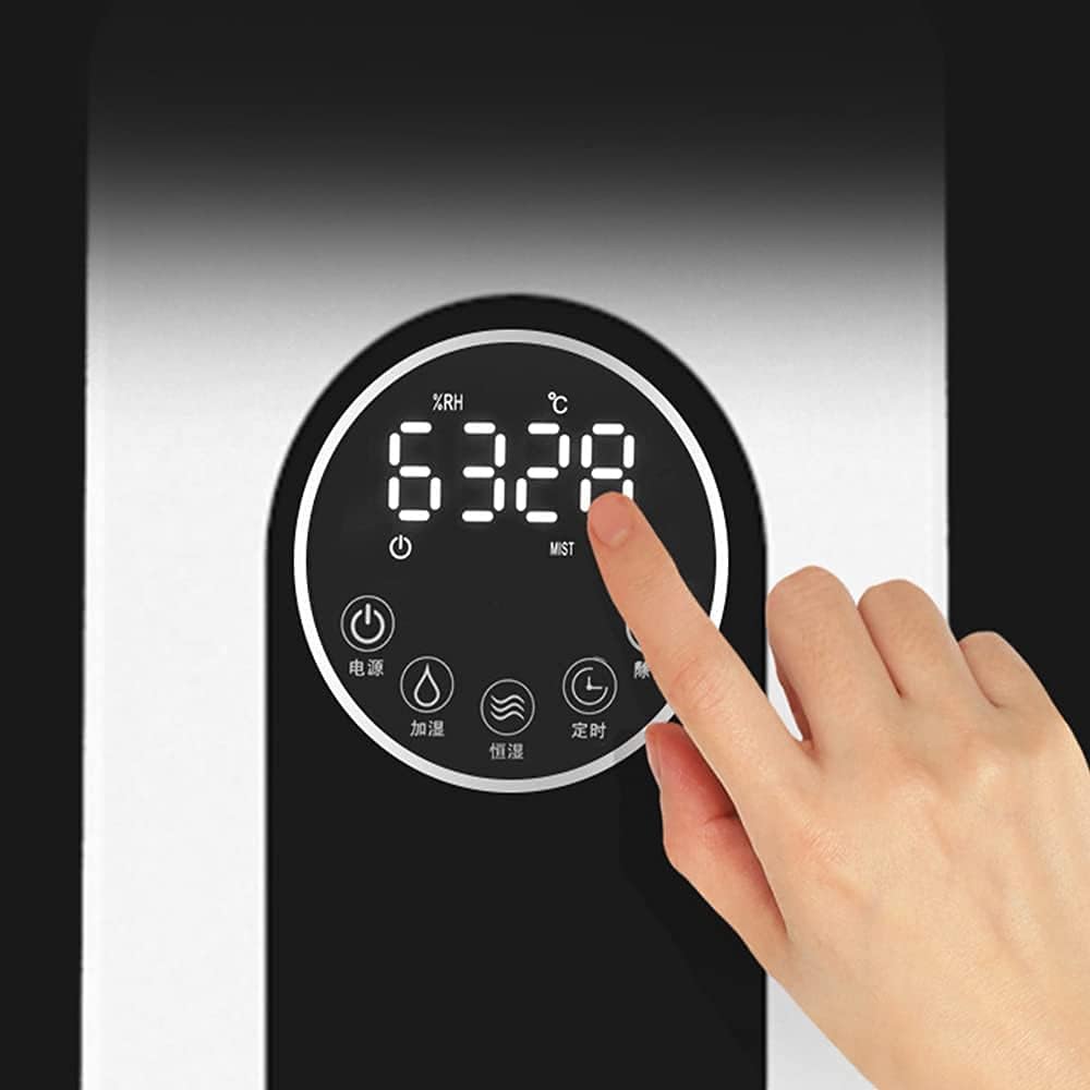 IndustrialLarge 15L Large Capacity Humidifier Waterless Auto Shut-Off Band LED Touch Display