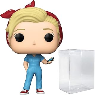 Parks and Rec - Leslie Knope The Riveter Funko Pop! Vinyl Figure (Bundled with Compatible Pop Box Protector Case)