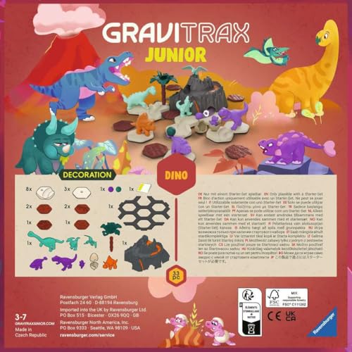 Ravensburger Gravitrax Junior — Extension Dinosaures Plastique 3– - vue 4