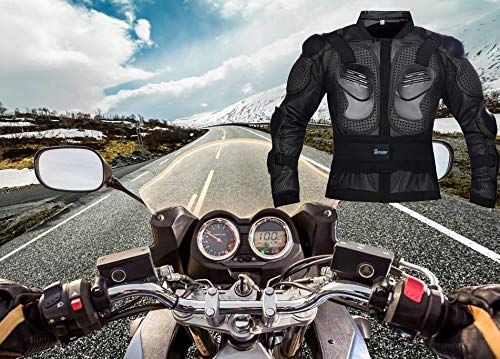 Reomoto Motorcycle Body Armor Jacket Motocross Racing Dirtbike Armor Protector For Kids (Small) #TOP6