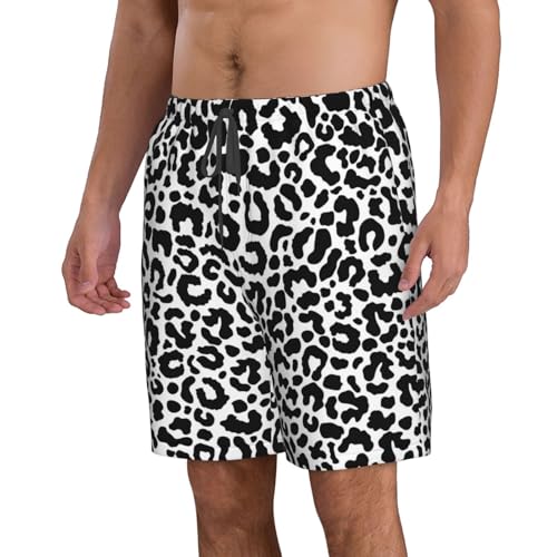 Blue Purple Galaxy Paw Men's Beach Shorts Quick Dry Swim Short Casual Swim Trunks Board Shorts with Pockets2