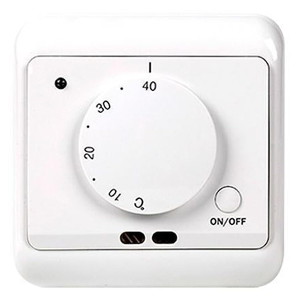 UDSKNV[KSL ME720 Mechanical Heating Thermostat 16A Accurate Temperature Control 110V-230V Easily Knob Adjustment