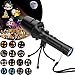 Battery Operated Christmas Projector - 2 in 1 Flashlight Projection Lights 14 Animated Slides for Kids Xmas Gift Holiday Decoration