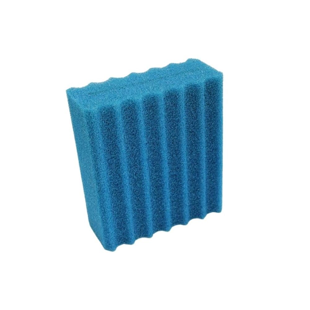 AquaOne Ersatzschwämme Für CBF-350 Teichfilter – 4 Stück (2x Blau Grob, 2x Gelb Fein)