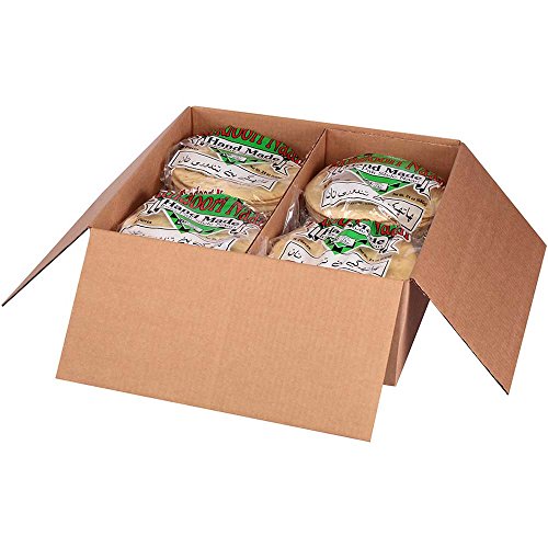 Kronos Frozen Flat Bread Original Halal Naan Pita, 8 inch Tandoori -- 96 per case.