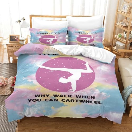 Housse de couette gymnastique hypoallergénique avec zip - 3