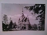  Hahnenklee - Bockswiese. Gustav - Adolf - Kirche. Nordische Stabholzkirche. AK.
