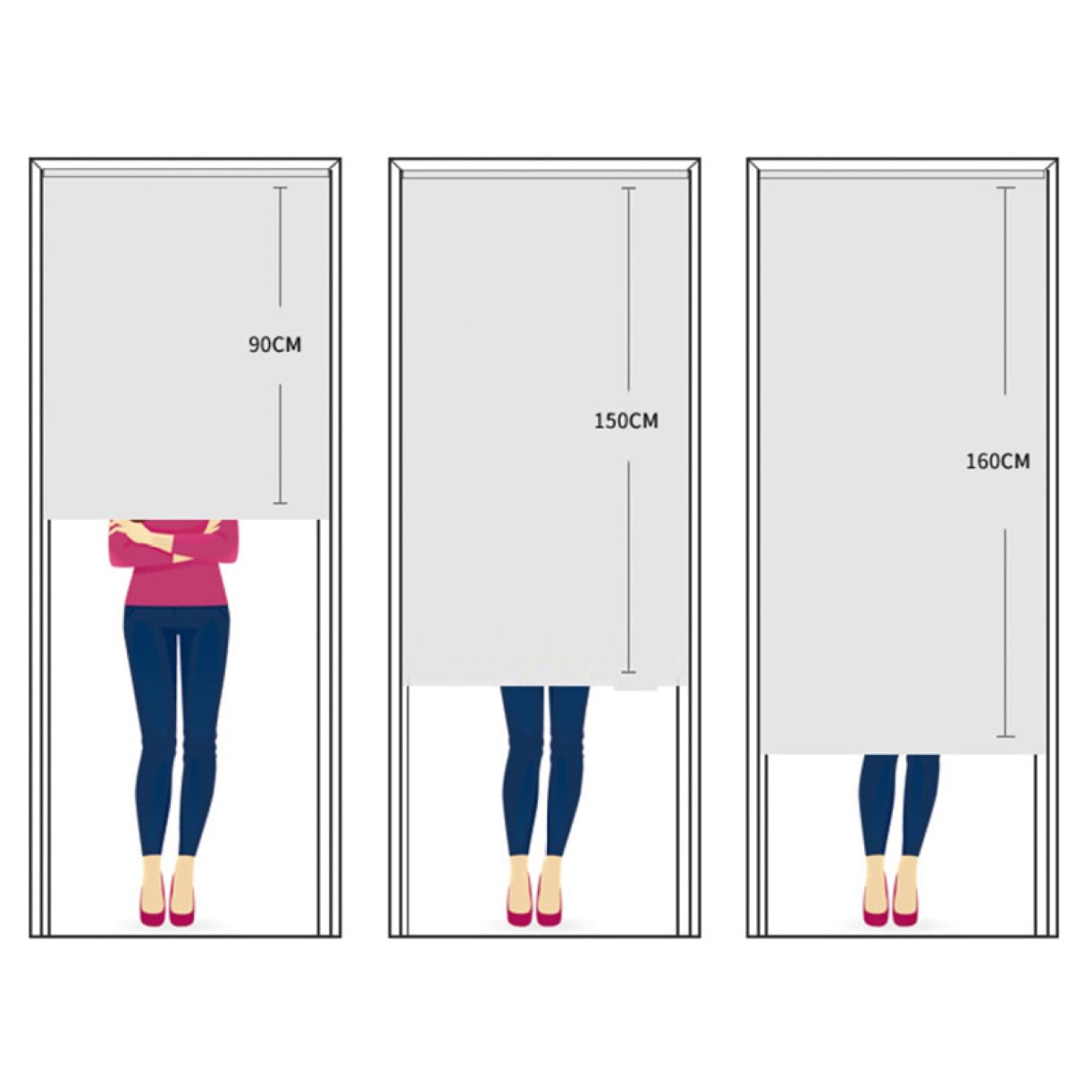 Amazon｜NASFH 2つ割れ のれん A85*90 シンプル おしゃれ 暖簾 のれん