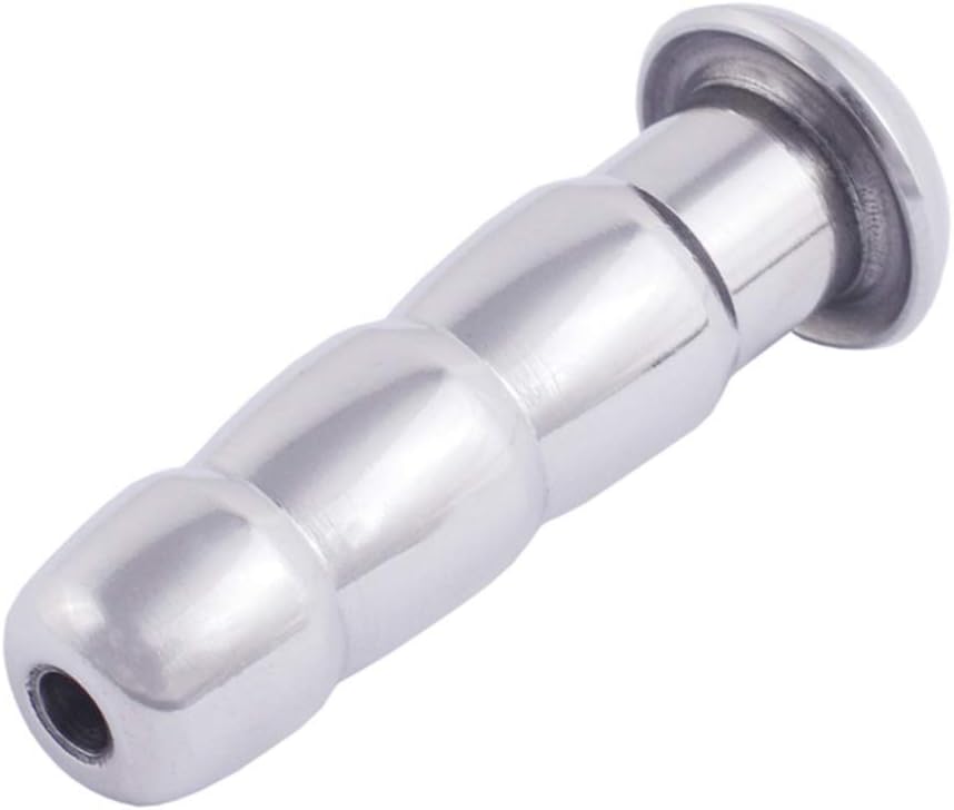 TERNENCE Urinary Plug 50mm Long Stainless Steel Catheters Male Sound urethral Dilator Inserts Penis Plug for Men, 16 Sizes Optional G015 (15mm)