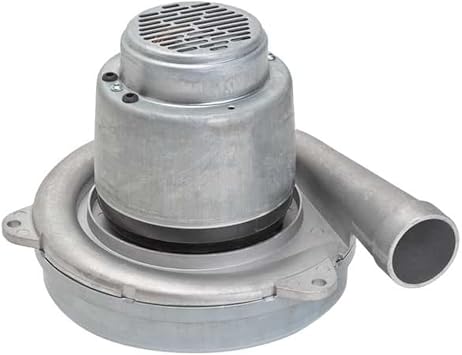 AMETEK LAMB Vacuum Motor Aluminum Mounting Brackets, 8.4 in Body Dia., 240V AC, 2 Blower Stages