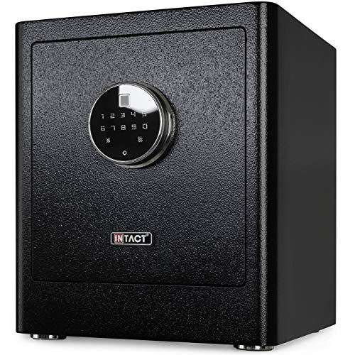 Eylar Intact Compact Quick Access Biometric Fingerprint Gun Safe with Nex-Gen Full Keypad Module Tall