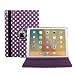 Produktbild Avril Tian Schutzhülle für Apple iPad mit Standfunktion, 360-Grad-Rotation, Mehrfachwinkeloption, magnetischer Bildschirmschutz, 24,6 cm / 9,7 Zoll, violett, iPad Mini 1/2/3