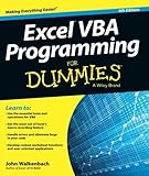 Excel VBA Programming For Dummies by John Walkenbach(2012-09-01)