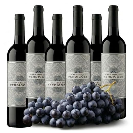 Monte dos Perdigões Rotwein, Box 6, Portugiesischer Wein, Aroma von schwarzen Früchten, Intensiv & Fesselnd (6 x 0.75l)