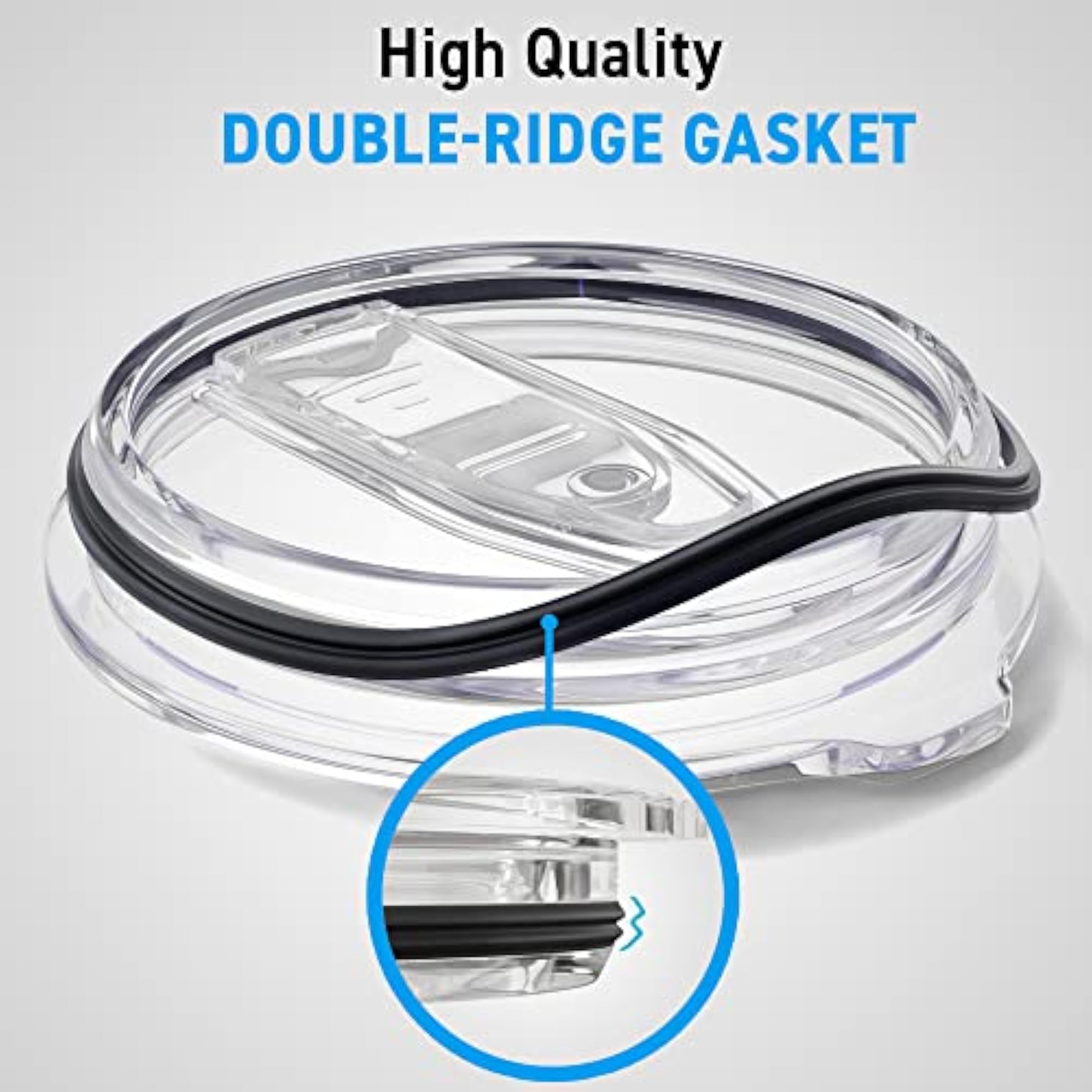 Pack of 2-30 oz Replacement Rubber Lid Ring