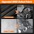 Rectangular Patio Furniture Cover – Waterproof Outdoor Furniture Cover 600D Heavy Duty, All-Weather Protection for Patio Table and Chair Set, Windproof Secure Straps (76" L x 54" W x 28" H)