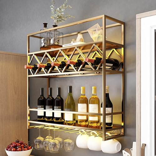 Support à verres à vin suspendu pour libérer de l'espace sur les tables - 4
